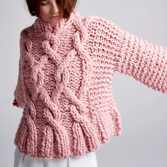 Free people x loopy mango Urban Fisherman Sweater OS